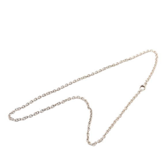 Pre-Loved Gucci Sterling Silver Chain Necklace